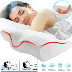 Neck & Spine Support – Memory Foam Cervical Pillow